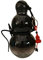 Yiokii Bottiglia di acqua di zucca, bottiglia d'acqua unica di viaggio di sport per la palestra,Bottiglia di Wu Kong di ispirazione retrò cinese, Bottiglia di acqua durevole di stile zucca 800ml