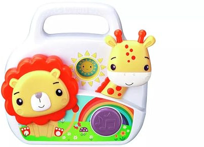 Sing Along Animal Buddies Boombox, 7 Songs, Speech Effects, 26.2cm x 19.5cm x 8.2cm, 3 x AAA Batteries Required, Ages 3+