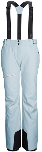 Killtec Damen Skihose/Funktionshose mit abnehmbaren Trägern, Kantenschutz, Schneefang und Beinventilation Ksw 60 Wmn Ski Pnts