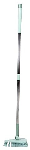 Toddmomy Swimming Pool Cleaning Brush Long Handle Hard Bristle Brush Nordic Brush Pool Covers Crevice Stuff Rack Tub Cleaner Brush with Long Handle Floor Brush Stainless Steel