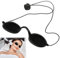 DONOONIS Schutzbrille Rotlichtlampe,Infrarotlampe Schutzbrille,Solarium Brille,UV Schutzbrille,Infrarot Schutzbrille für Goggles Protection,Rotlicht Brille IPL Behandlung LED Lichttherapie (Schwarz)