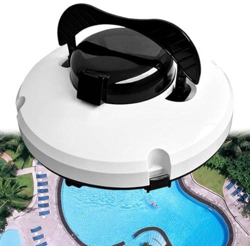 Robot de nettoyage de piscine automatique rechargeable 5200 mAh sans fil intelligent pour piscine et réservoir d'eau