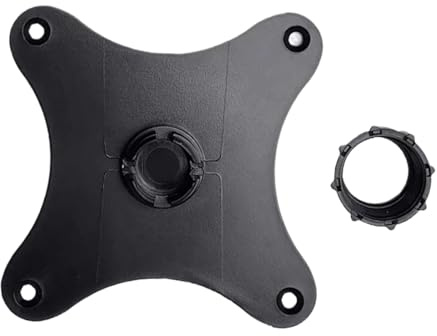 Tragbarer Monitorständer mit 7,5 cm Löchern - Ersatzteile für TV-Halterungen - Hardware mit 17 mm tragbar für Bildschirme, Projektoren, Zuhause, Büro, Hotel, Konferenzraum Mobile