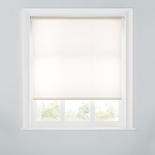 Trimmable Daylight Roller Blind - 6FT - CREAM - 180cm(W) x 170cm(L)