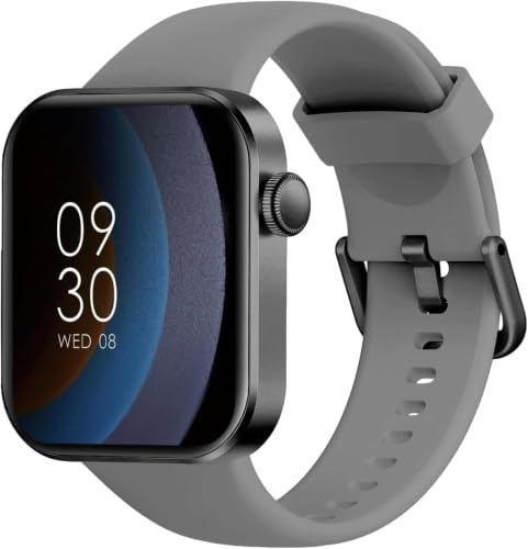 Smartwatch Uomo Donna, 1.85 Orologio Smartwatch con Effettua/Risposta Chiamate, 140 Sportive Smart Watch con Contapassi/Sonno/Cardiofrequenzimetro/SpO2, Impermeabil IP68 Smartband per Android iOS