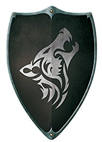 Ritterschild schwarzer Ritter