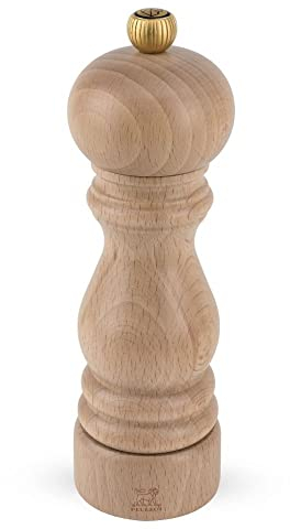 PEUGEOT 0870418 Paris Pfeffermühle Holz, 5,6 x 5,6 x 18 cm, Natur