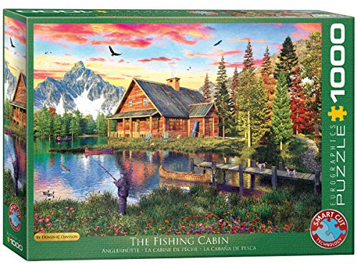 The Fishing Cabin by Dominic Davison 1000-Piece Puzzle