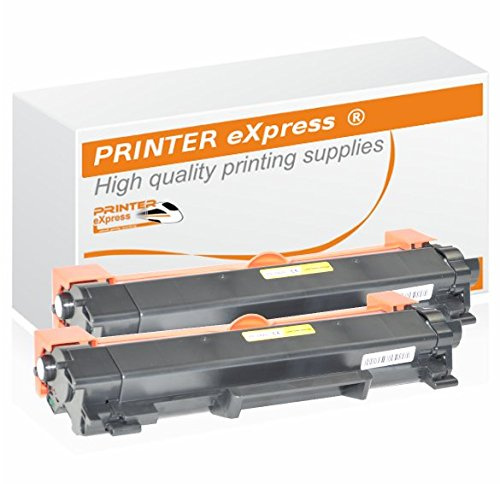 PRINTER eXpress Toner für Brother TN-2420, TN-2410 I 2X 3.000 Seiten I für DCP-L2510 DCP-L2530 DCP-L2537 DCP-L2550 HL-L2310 HL-L2350 HL-L2357 HL-L2370 HL-L2375 MFC-L2710 MFC-L2730 MFC-L2735 MFC-L2750