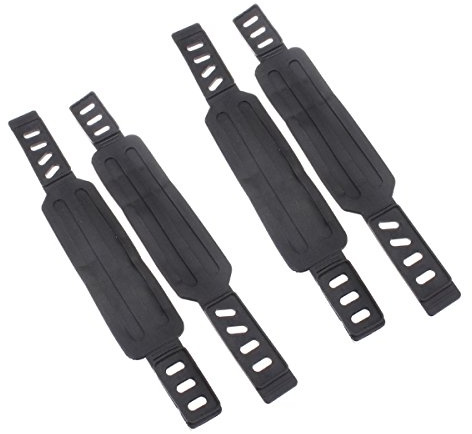 Kabalo Universal Replacement Exercise Bike Gym Cycling Machine Pedal Straps Double Pack
