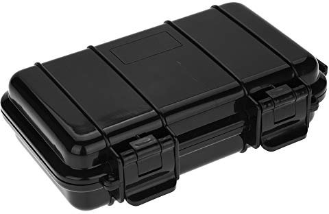DEWIN wasserdichte Box, Outdoor Survival Box Kofferanhänger Blau Survival Koffer Box, Toßfester und Druckfester Wasserdichter Survival Aufbewahrungskoffer mit Versiegelter Box für den Außenbereich