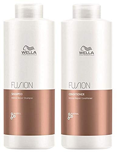 Wella Fusion Shampoo 1000ml + Conditioner 1000ml