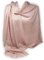 Stola donna oro rosa elegante cerimonia coprispalle glitter brillantini scialle glitterato grande da matrimonio per abito da sera ragazza signora Foulard leggero rose-gold