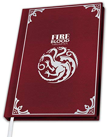 ABYSTYLE - Game of Thrones - Premium Notizbuch A5 - Targaryen