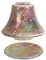 Crusader Limited Aroma Jar Candle Shade & Plate Set - Rainbow Crackle