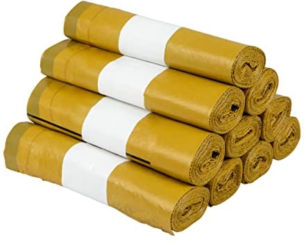 extra starker Gelber Sack 27µ, 5 Rollen Gelbe Säcke, 90 Liter, (die stärksten)- Wertstoffsack DSD konform (5)