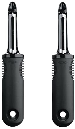 OXO Good Grips - Pelapatate girevoli, 2 pezzi