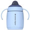 Tommee Tippee Superstar Trainer Sippy Cup for Toddlers, INTELLIVALVE 100% Leak-Proof & Shake-Proof Antimicrobial Technology (10oz, 6+ Months, 1 Count), Blue