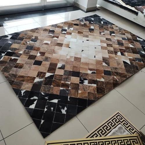Kuhfell Teppich Patchwork Cod BA8 (150 x 210 cm)