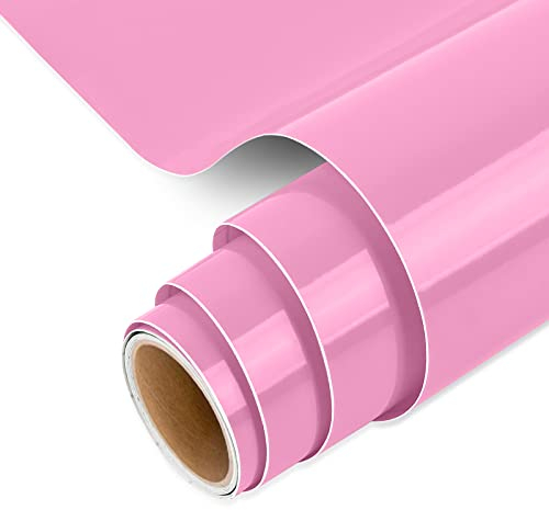 IModeur 5Ft vinilo adhesivo Rosa - 30,5 x 153 cm Vinilo Permanente Rosa para Taza, Vinilo Cricut para Regalos de Cumpleaños, Adornos de Fiestas, Decoración del Hogar