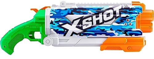 ZURU X-Shot Skins 11855E Pump-Action Schnellbefüllungswasser