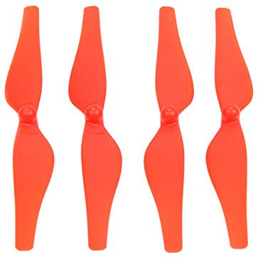 4pcs pale dell'elica, eliche a sgancio rapido del drone per DJI TELLO parti di aeromobili (Rosso)