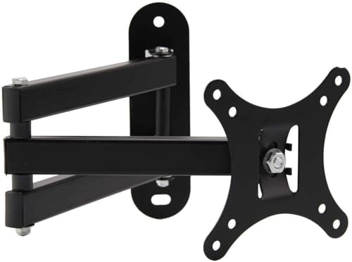 3DBUYER TV wall bracket tilt Swivel for 10 15 20 23 25 26 INCH TV LCD LED Monitor Plasma Screen Monitor Max Load Capacity 22 lbs VESA 75x75 & 100x100 mm