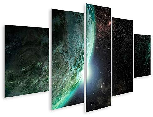 islandburner Prime Bild auf Leinwand Erde Aus Dem Weltraum 12A Bilder Wandbilder Poster