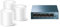 TP-Link Deco X50 Mesh WLAN Set (3 Pack), Wi-Fi 6 AX3000 Dual Band Router & Repeater & LS105G 5-Ports Gigabit Netzwerk Switch