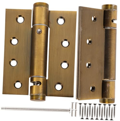 KITANDOVE Charnière De Porte De Garage Robuste À Fermeture Automatique Pour Portes Intérieures Et Extérieures À Moustiquaires Installation Facile