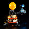 YEABRICKS LED Licht für Lego-42179 Technic Sonne Erde Mond Modell Bausteine Modell (Lego Set Nicht enthalten)