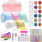 Nano Tape Bubble Kit für Kinder - DIY Nano Tape Bubble Set mit Aufbewahrungsbox, Squishy Spielzeug Bastelset, Super elastische Nano Klebebänder für Stressabbau und Spaß, Fidget Toys and Party Favors