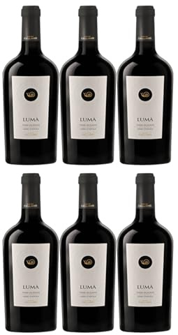Cellaro Luma Nero D'Avola Rotwein rot trocken Sizilien Italien inkl. FeinWert E-Book (6 x 0,75l)