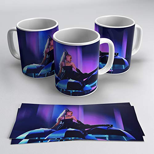 Tritó Design Tazza di ceramica di Arianna una cantante che è una famosa molto grande. (Ombrello)