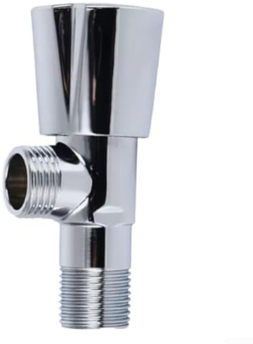 ZMdooreasy Kit d'adaptateur de plomberie en cuivre avec raccords à connexion rapide Installation sans outil pour éviers, toilettes, machines à laver, design gain de place, argent, 9,6 x 3,6 x 3,6 cm