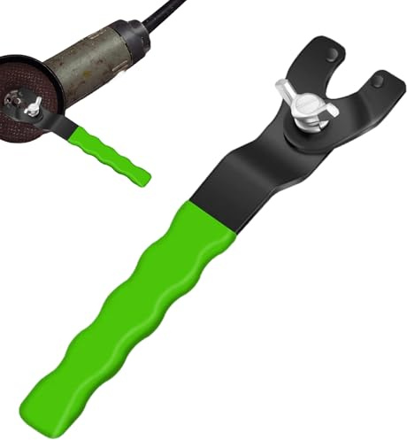 Fyrdyn Verstellbarer Winkelschleifer Schlüssel - Ergonomischer Handgriff Schraubenschlüssel,Maschinen Steckschlüssel für Schleifmaschinen | Für Kreissäge Mischsäge Schleifscheibe Flanschmutter