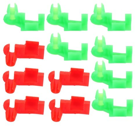DECORNIJIA Clips de Verrouillage de Tringle de Porte pour Camion, 100 Pièces, Clips de Retenue en Plastique Robuste, Remplacement Compatible Hayon et Poignée Latérale, Fixation