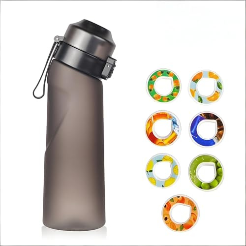 Questa borraccia sportiva universale da 650 ml è dotata di 7 capsule aromatizzate diverse. Si tratta di una borraccia sportiva con profumazioni creative, resistente al calore e che garantisce aromi na