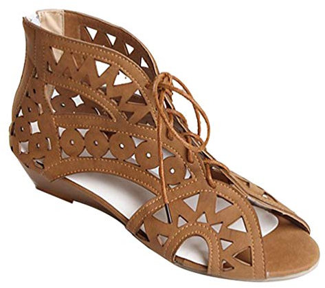 YOUJIA - Sandali alla schiava Donna , giallo (#1 Gelb), EU 34