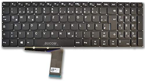 Bucom Teclado para Lenovo IdeaPad Teclado para Lenovo IdeaPad 110-15 Touch 110-15ACL 110-15AST 110-15IBR 310-15 510-15 310S-15ISK 310-15IKB 510S-15ISK alemán