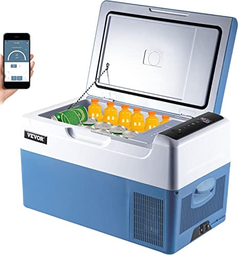 VEVOR Nevera Portátil 22L para Coche y Hogar - Refrigerador del Automóvil