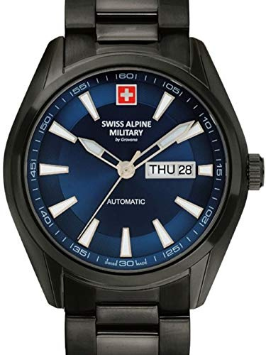 Swiss Alpine Military Herren Armbanduhr Automatic with Sapphire Crystal Selitta SW220 7090.2172