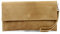 modamoda de T151 Damen Wildleder Rauleder Clutch Umhängetasche Abendtasche handmade in Italy, Farbe:Beige
