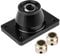 KSTE Cambio rápido de aleación de aluminio Compatible with la palanca de cambios corta Peugeot 106 Citroen Saxo Hacha Negro