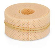 Turbocast Thermoplastisches Schienenmaterial Roll | Breite 3,0 cm | micro perforiert | 300 cm lang | beige