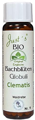 GLOBULI Clematis Nr. 9 original englische BIO Bachblüten - Alkoholfrei