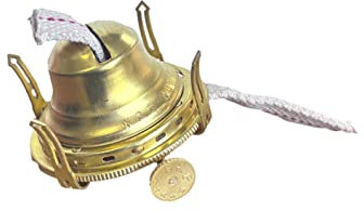 Light of Mine Öllampe aus massivem Messing | Queen Anne Brenner aus massivem Messing | Öllampe Ersatzteile | Brenner & Ersatzdocht für antike Sturmlampen (1)