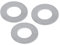 Geakv Reduzierringe 30/16 mm 3 Stück Metallring Reduzieradapter für Kreissägeblätter Holz und Holzwerkstoff