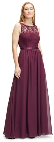 Vera Mont Damen Kleid Lang Ohne Arm Kleid