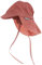 Sterntaler Unisex Kinder Schirmmütze mit Nackenschutz mit Bindebänder und einsteckbaren Ohrenklappen Sonnenhut, rosa, 45
